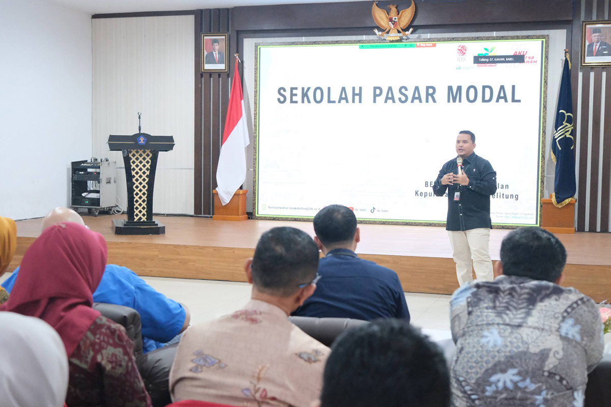 Pelajari Investasi, Kemenkumham Babel Terima Sosialisasi Terkait Pasar Modal