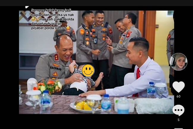 Amanah Pasutri Polisi Menemukan Bayi Dibuang Dikerumuni Semut, Netizen Berharap Razka Kelak Dewasa Jadi Polisi