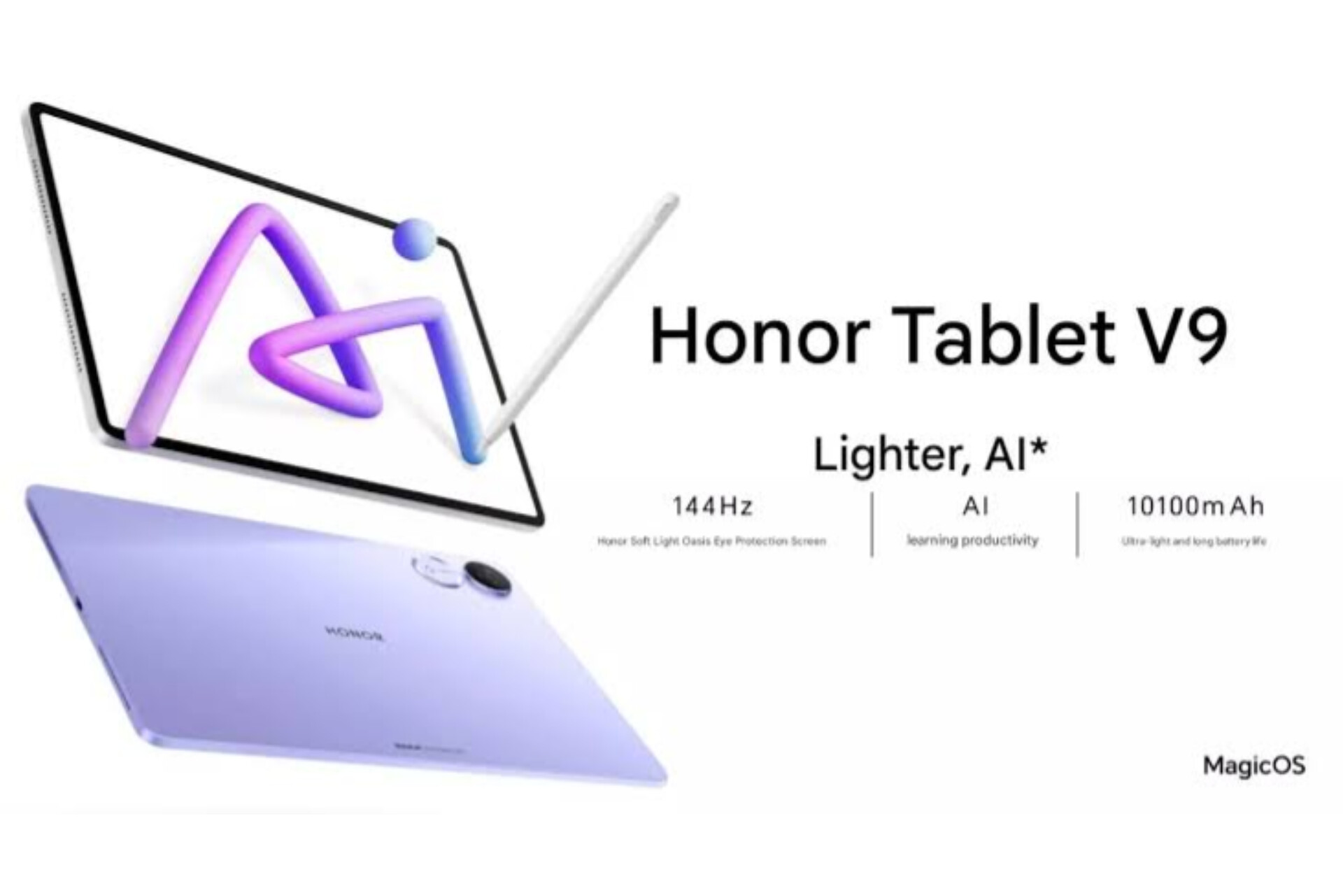 Tablet Honor Pad V9 Disupport Layar Canggih dengan Panel Oled Tandem PaperMatte Lebih Tajam dan Responsif