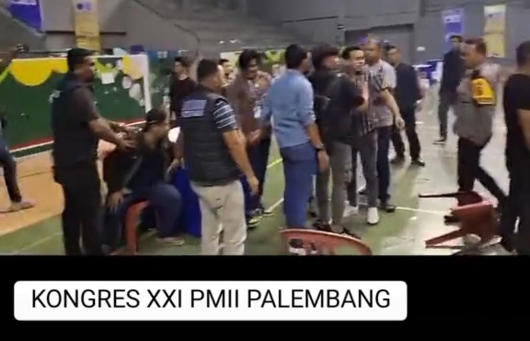 Viral, Video Kerusuhan Kongres XXI PMII di Jakabaring Sport City, Kapolrestabes Palembang Ungkap Ini 