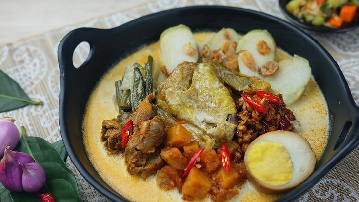 Sajian Penutup  Imlek, Ini Resep Lontong Cap Go Meh dengan Bubuk Khas Kedelai yang Gurih