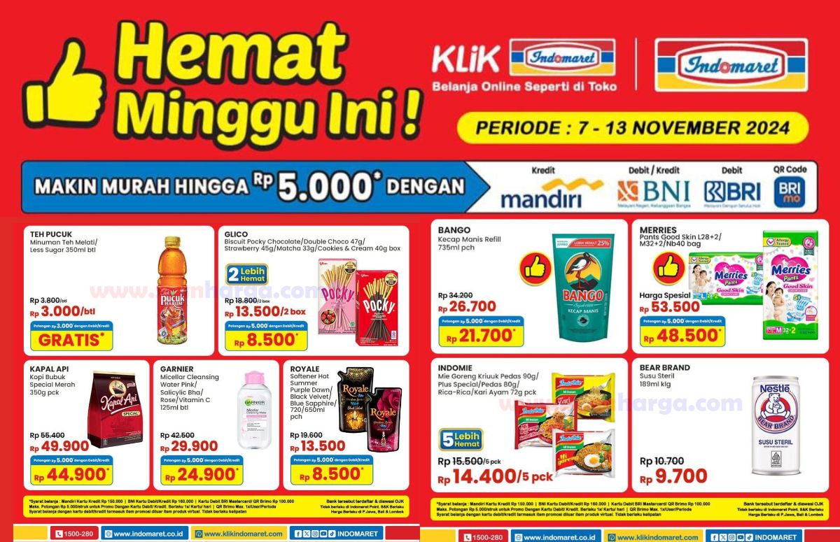 Belanja Hemat di Indomaret Hari Ini: Teh Pucuk Cuma Rp3.000, Segera Dapatkan! Promo Terbatas