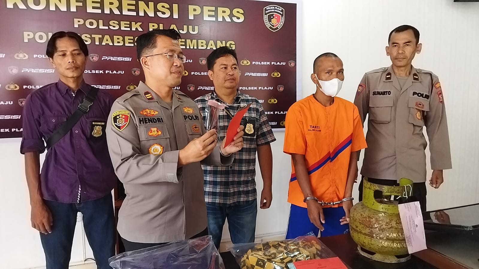 Residivis Curanmor Ditangkap Kasus Rampas Handphone di Plaju