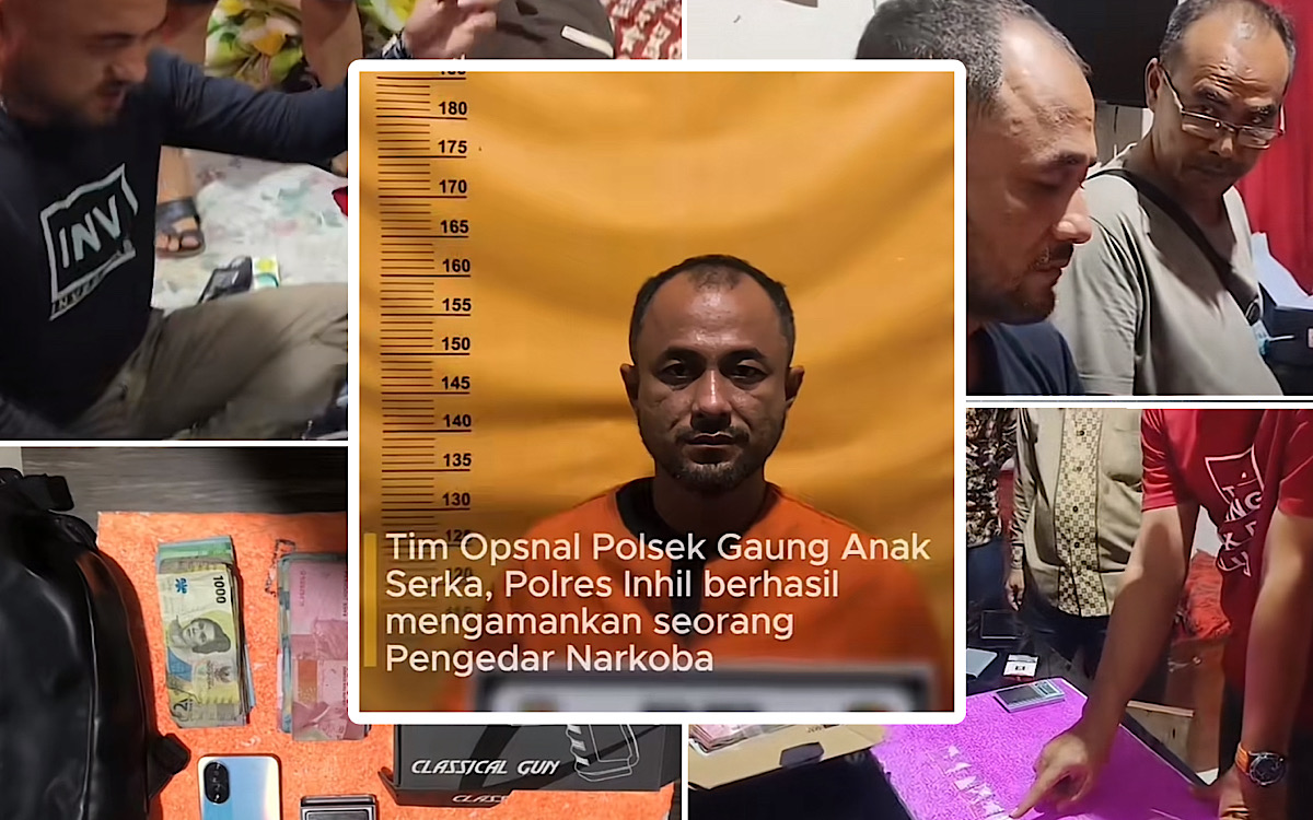 Waduh, Oknum Kades di Indragiri Hilir Ini Punya ‘Program’ Sabu Masuk Desa, Kok Bisa Terpilih Sih?