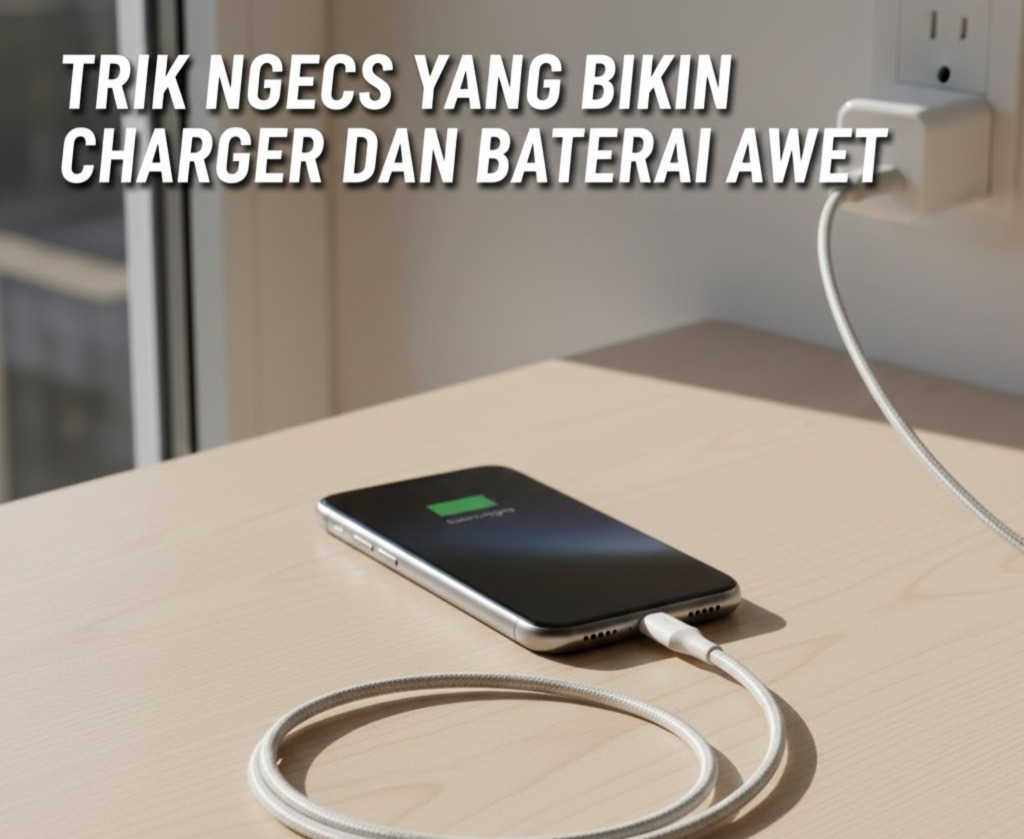 Biar Charger dan Baterai Awet, Ini Trik Ngecas yang Banyak Orang Masih Salah