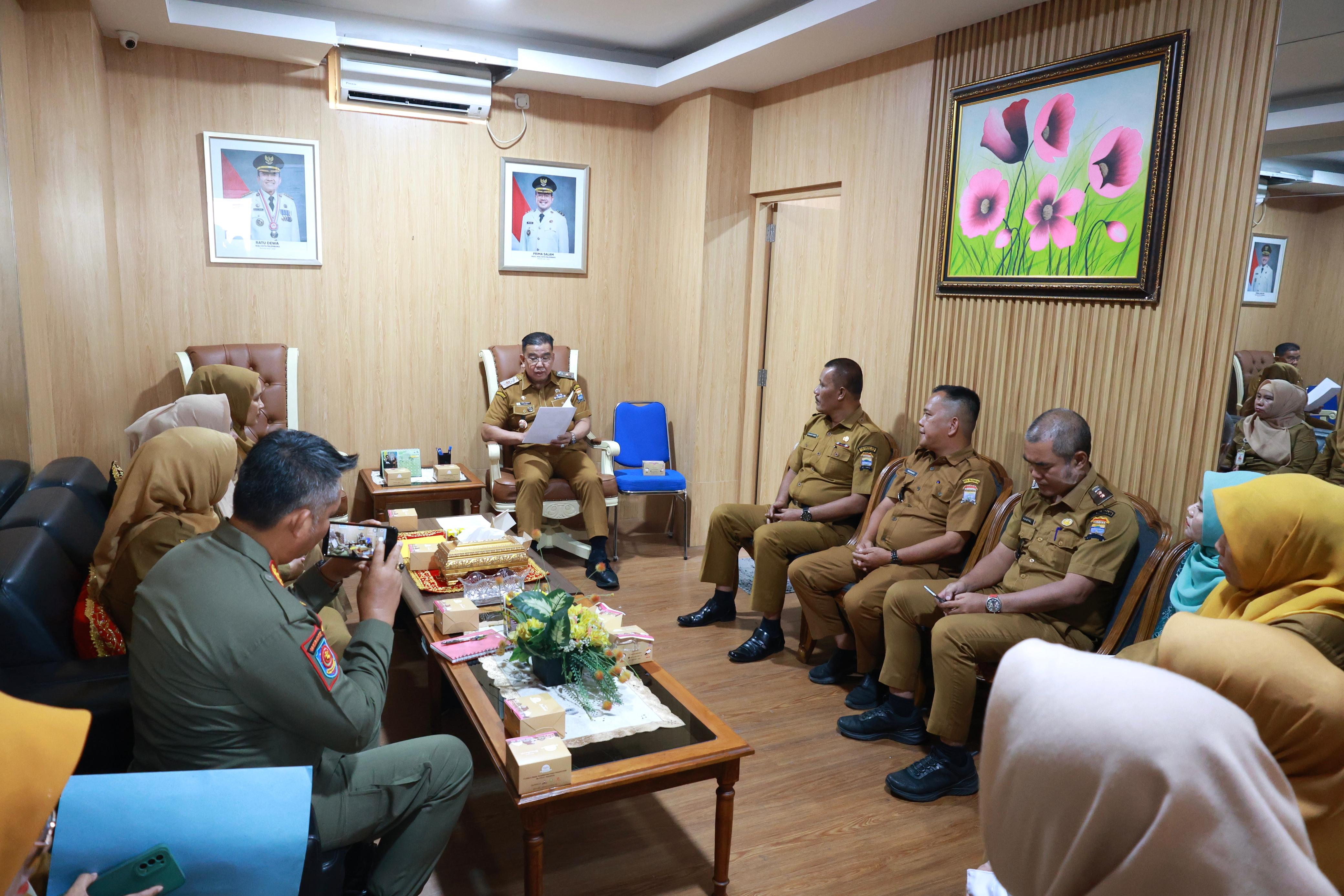 Asisten I Pemkot Palembang Soroti Penilaian Posyandu dan PHBS