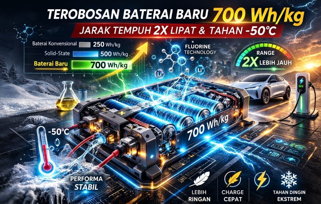 Revolusi EV Dimulai? Baterai Baru Diklaim Hampir 3 Kali Lebih Bertenaga, Pesawat listrik?