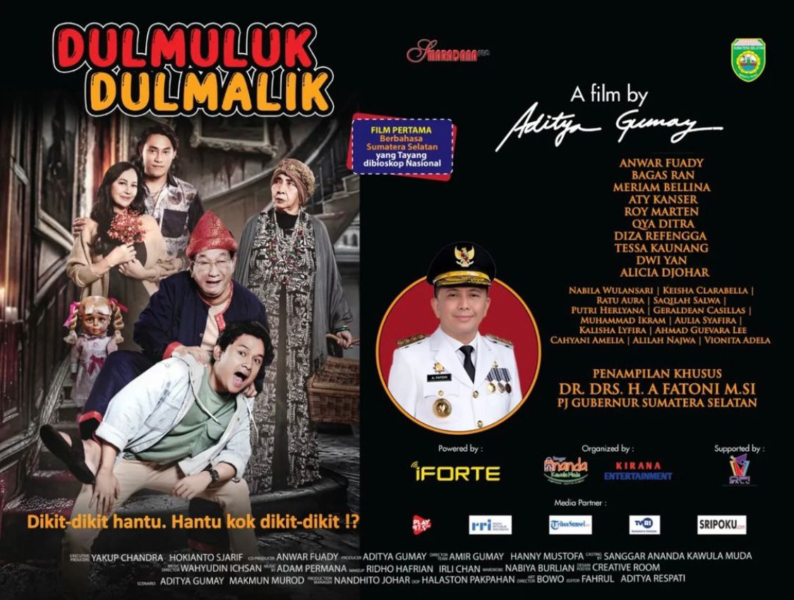 Adu Akting bersama Anwar Fuady, Pj Gubernur Agus Fatoni Nobar Pemutaran Perdana Film ‘Dul Muluk & Dul Malik’ 