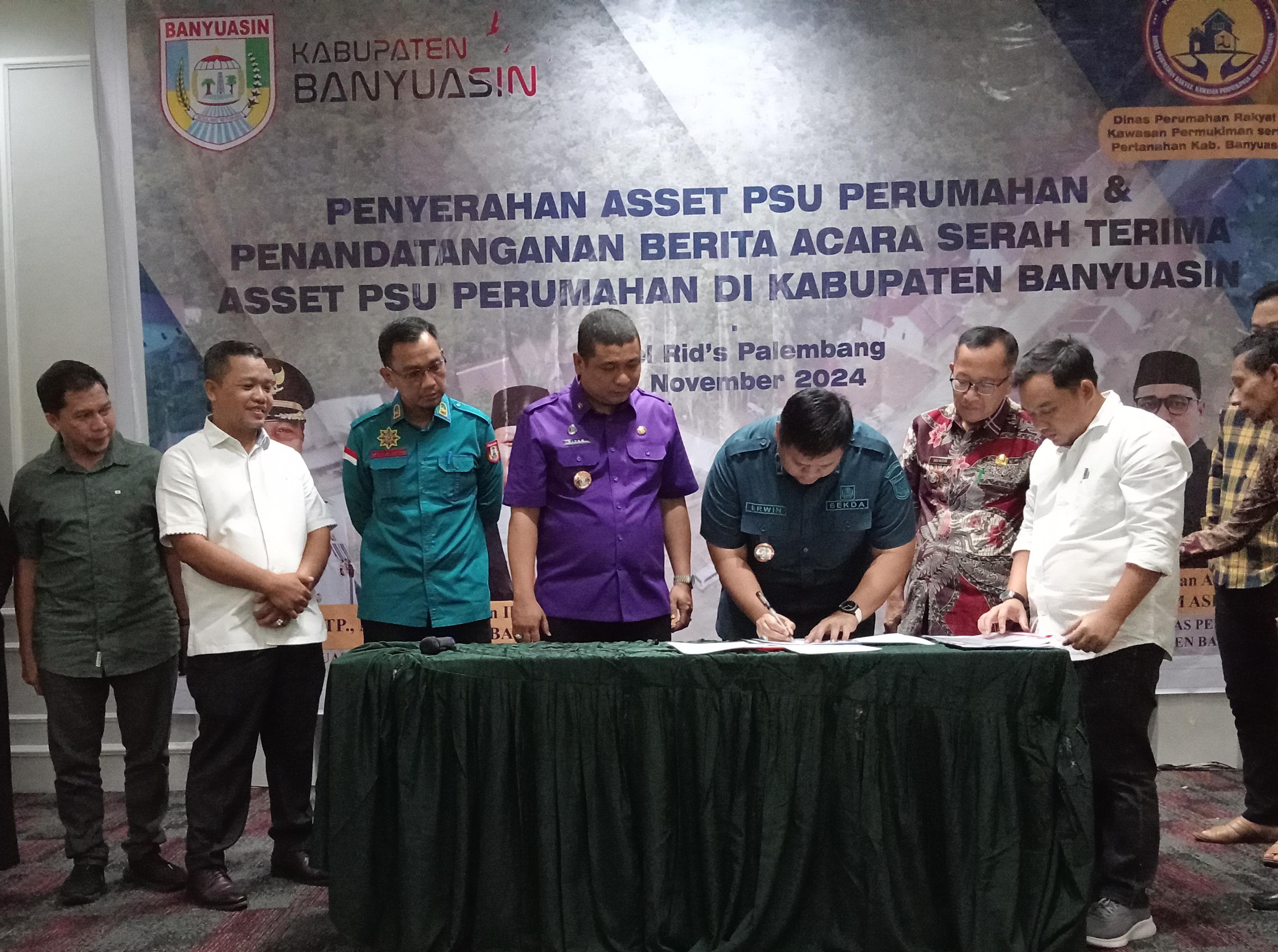 Pengembang Perumahan di Banyuasin Wajib Serahkan Aset PSU Jika Tidak Terancam Diblacklist