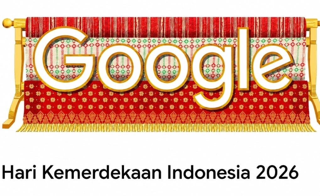 Buka Google Hari Ini? Tenun Nusantara Jadi Doodle Spesial HUT ke-81 RI, Siapa Senimannya?