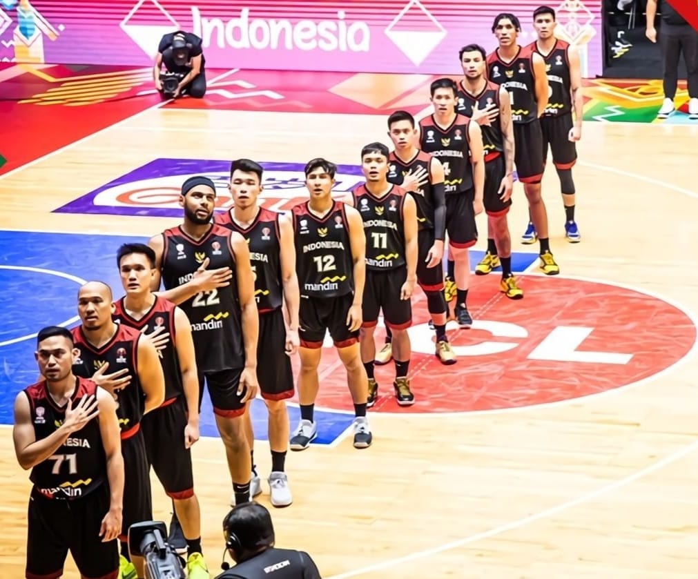 Tiongkok 108 v 58 Indonesia, Pupus untuk Tampil di Piala Dunia FIBA 2023