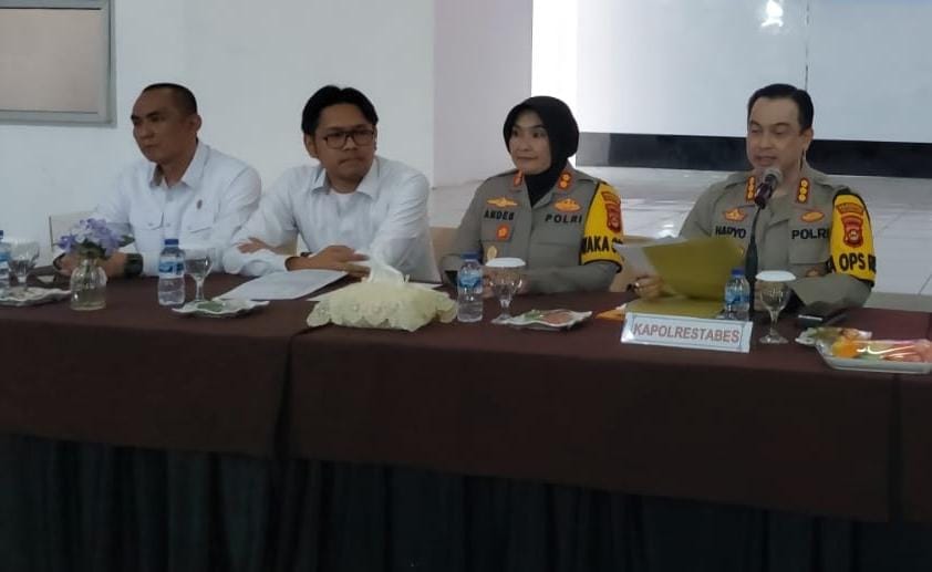 Polrestabes Palembang Gelar Rilis Akhir Tahun 2024, Kasus Pembunuhan dan Curanmor Meningkatkan Drastis 