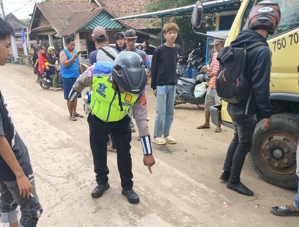 Jalintim Palembang-Jambi Banyuasin Makan Korban Lagi, Seorang Guru SMP Tewas Terlindas Truk 