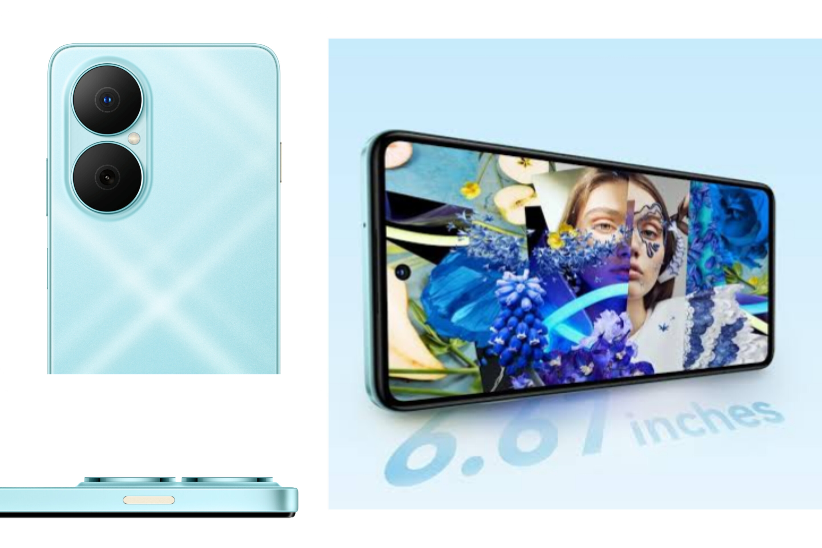 HP Cantik Huawei Nova Y73 Punya Desain Elegan dengan Tema Dynamic Plaid Texture