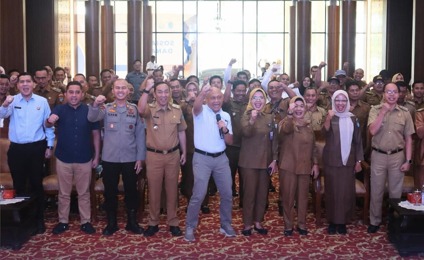 BKAD Kecamatan Tanjung Batu Ogan Ilir Menggelar Sosialisasi Penyuluhan dan Penerangan Hukum
