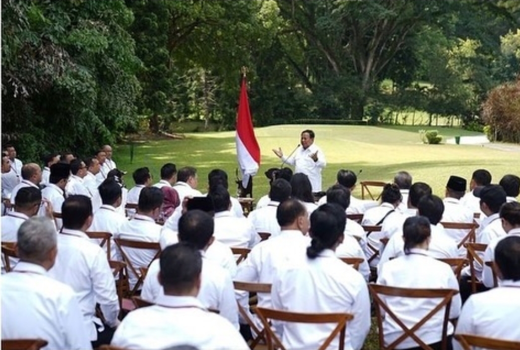 Presiden Prabowo Bekali Kabinet di Lembah Tidar, Kenapa Harus di Lembah Tidar, Apa Maknanya?