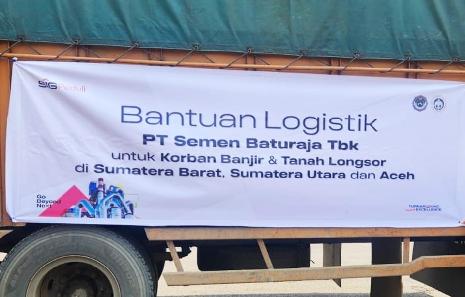 Peduli Bencana, Semen Baturaja Salurkan Bantuan Rp99,6 Juta untuk Korban Banjir dan Longsor Sumatera dan Aceh