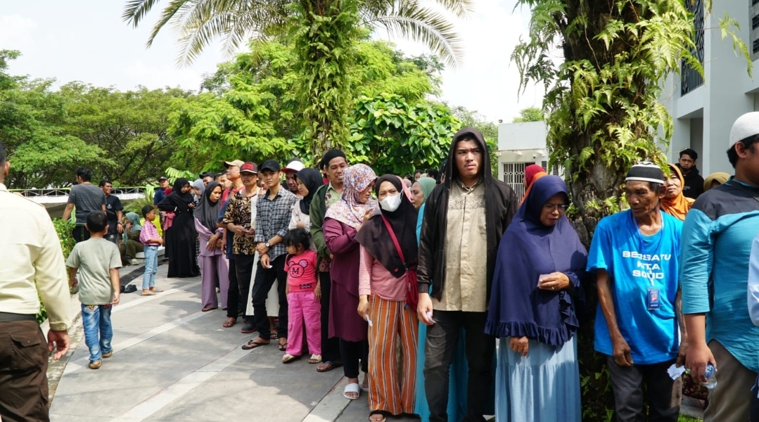 Alhamdulillah, Masjid Raya Citra Grand City Kurban 13 Sapi dan 16 Kambing di Idul Adha 1445 H