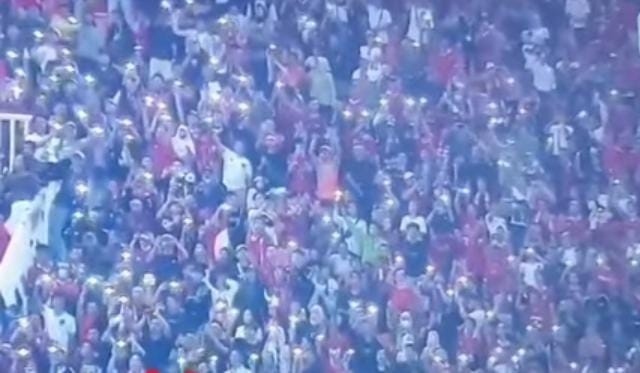 Merinding! Ratusan Ribu Suporter Indonesia Kumandangkan Takbir Dalam Stadion Saat Timnas Garuda Hadapi Curacao