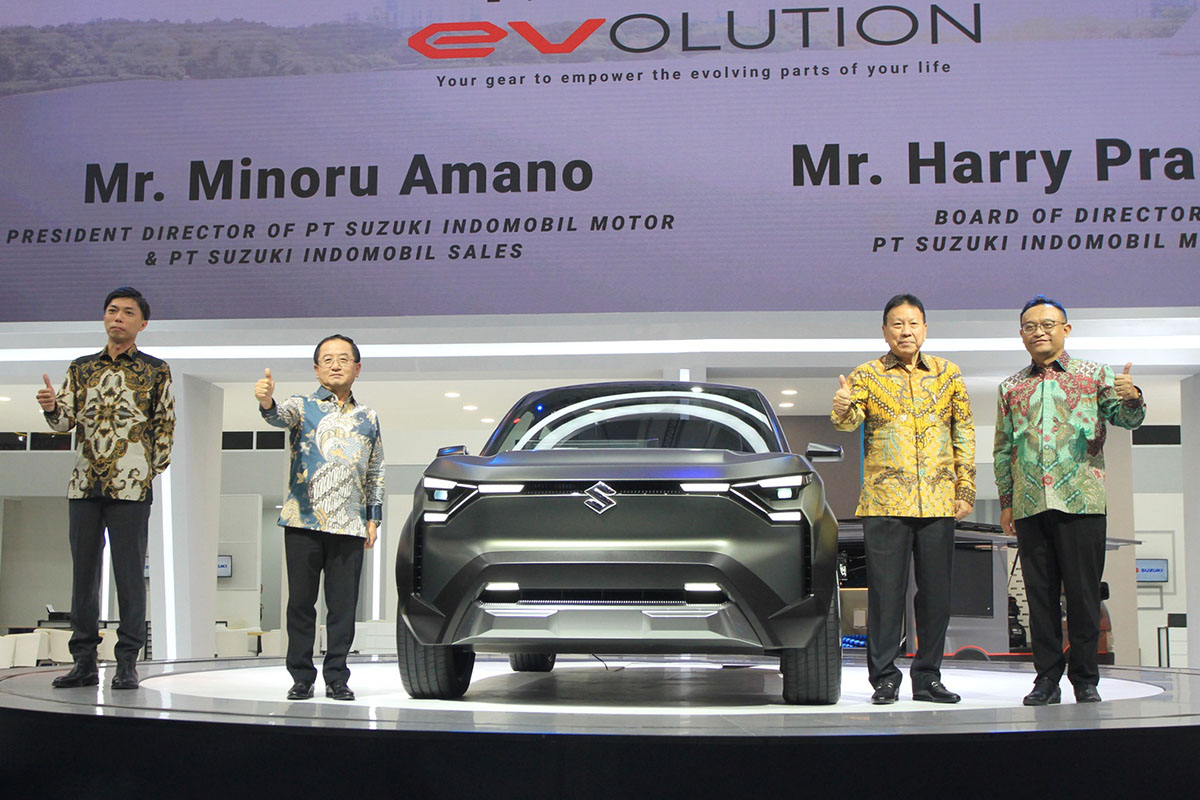 Suzuki Resmi Perkenalkan Konsep Mobil Listrik Evx Di Indonesia, Tampilan Perdana Di Asia Tenggara