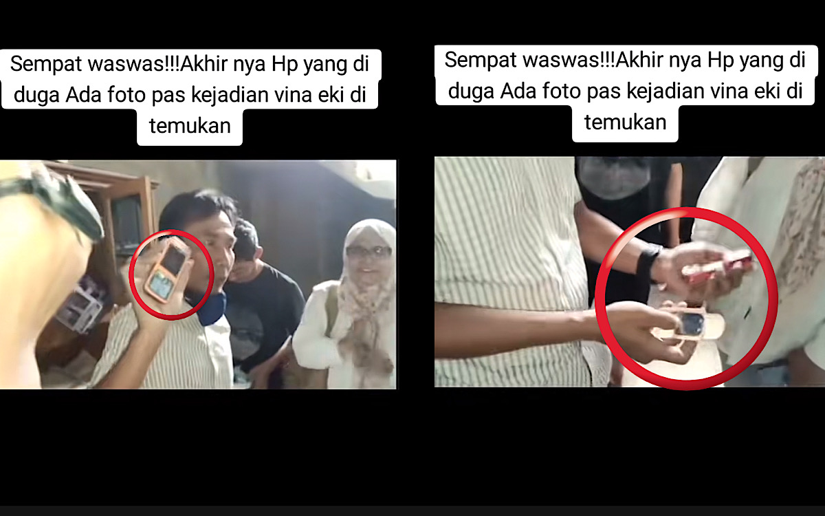 Mencari Handphone Ke-2 Nazrudin Berisi Foto-foto Lakalantas Eki dan Vina 2016, Hp Pertama Hanya Isi 3 Foto