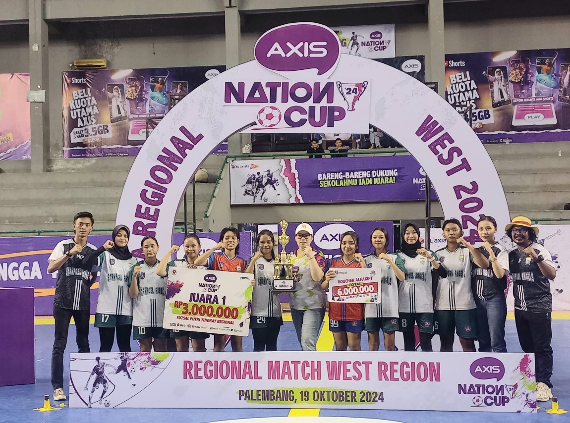 SMAN 4 Metro Lampung: Juara Futsal Pelajar Sumatera, Lolos ke Grand Final AXIS Nation Cup 2024