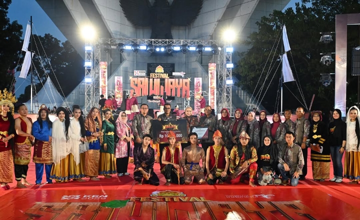 Festival Sriwijaya XXXIII Meriahkan HUT ke-79 Sumsel, Sendratari Putri Dayang Rindu Tampil Memukau