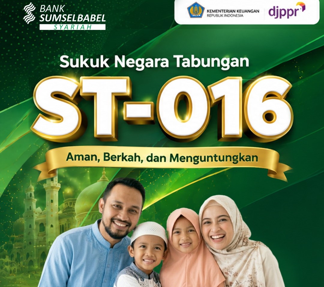 Sukuk Tabungan ST-016: Pilihan Investasi Syariah Terpercaya dari Bank Sumsel Babel