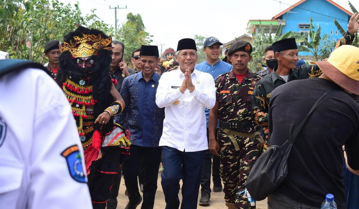 10 Tahun Kepemimpinan Bupati Iskandar, Kecamatan Air Sugihan Sudah Banyak Perubahan