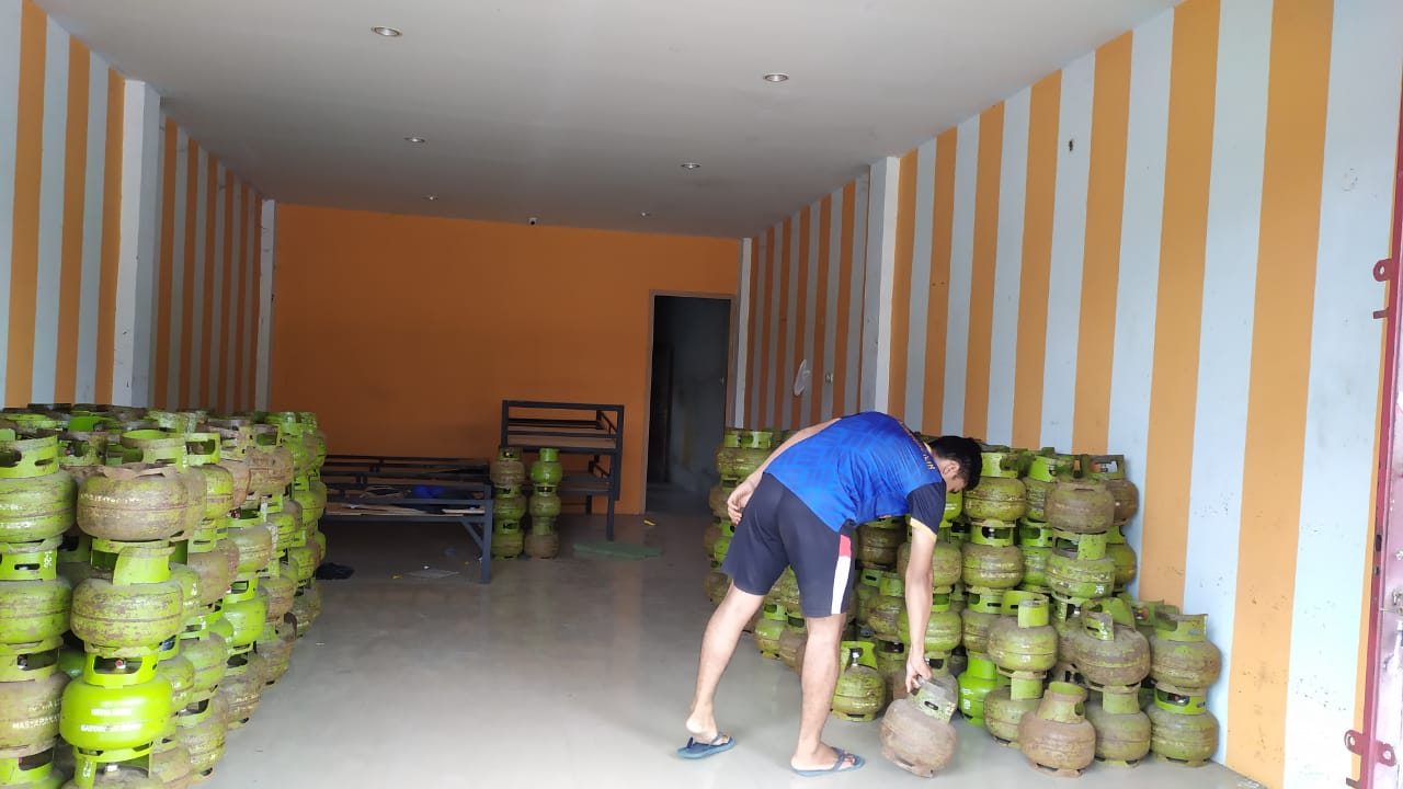 Stok Gas Melon 3 Kg di OKI Aman, Agen Batasi Pembeli Maksimal 2 Tabung