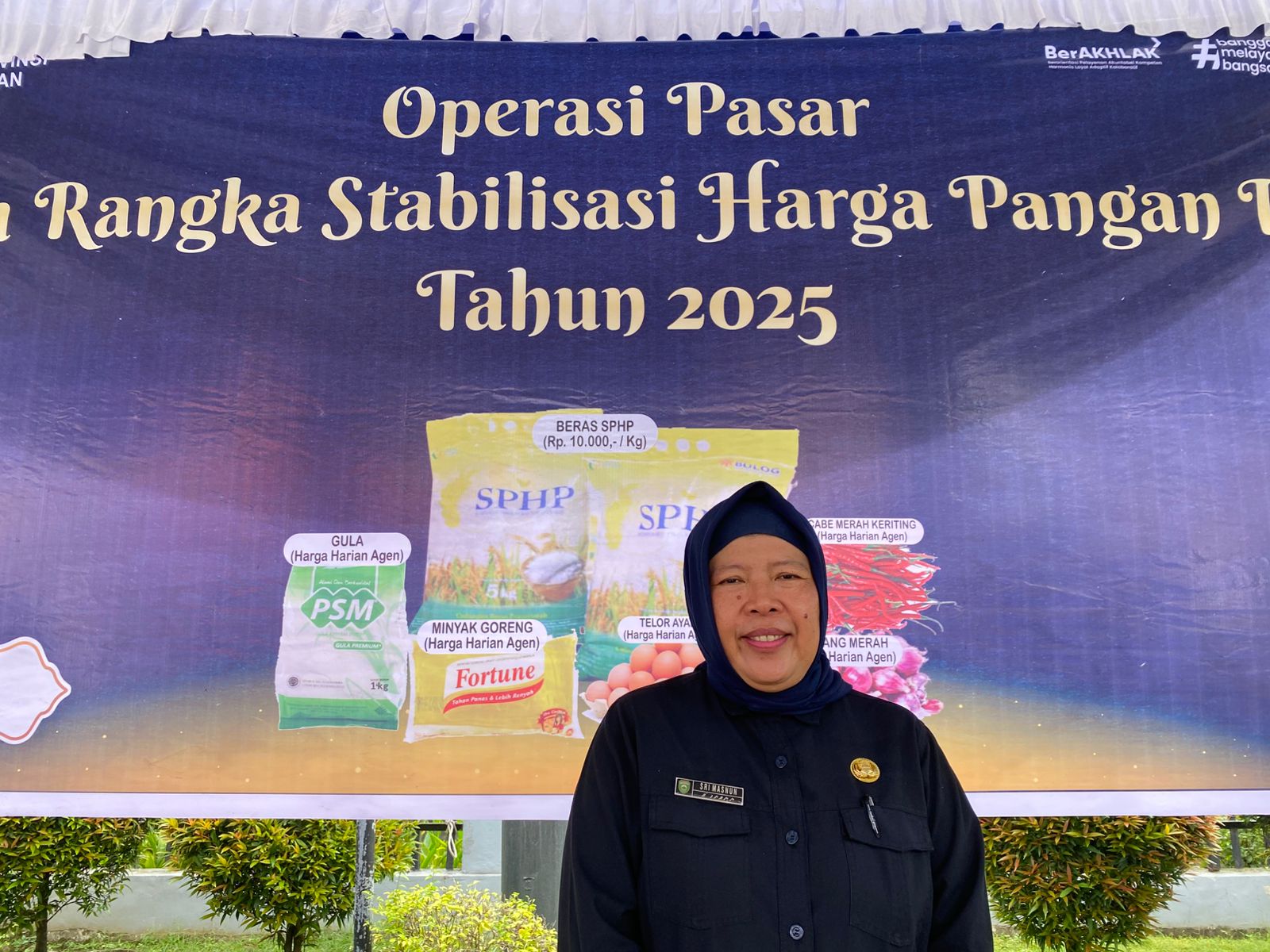 Dinas Perdagangan Provinsi Sumsel Gelar Operasi Pasar