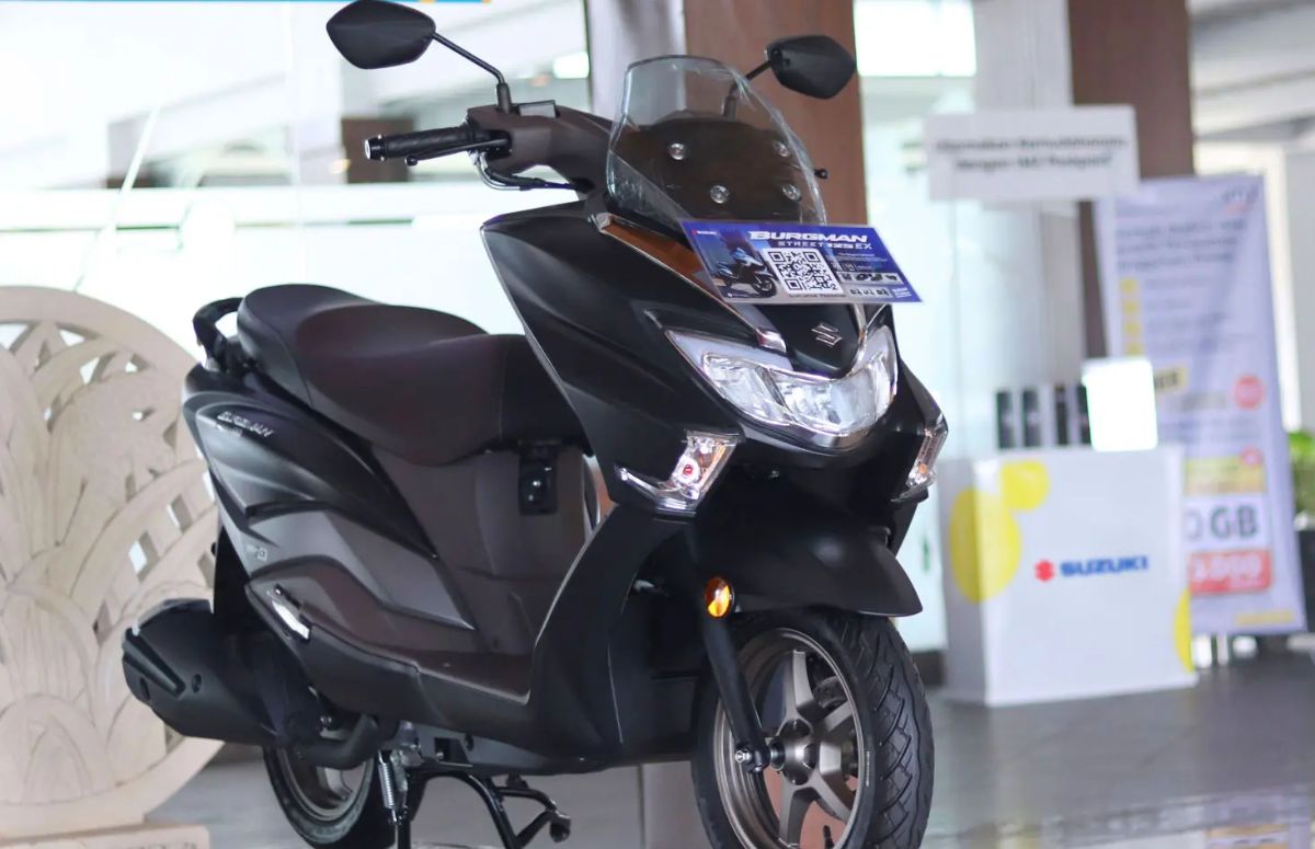 Burgman 125 ADX: Skutik Futuristik dengan Desain Premium dan Dimensi Elegan