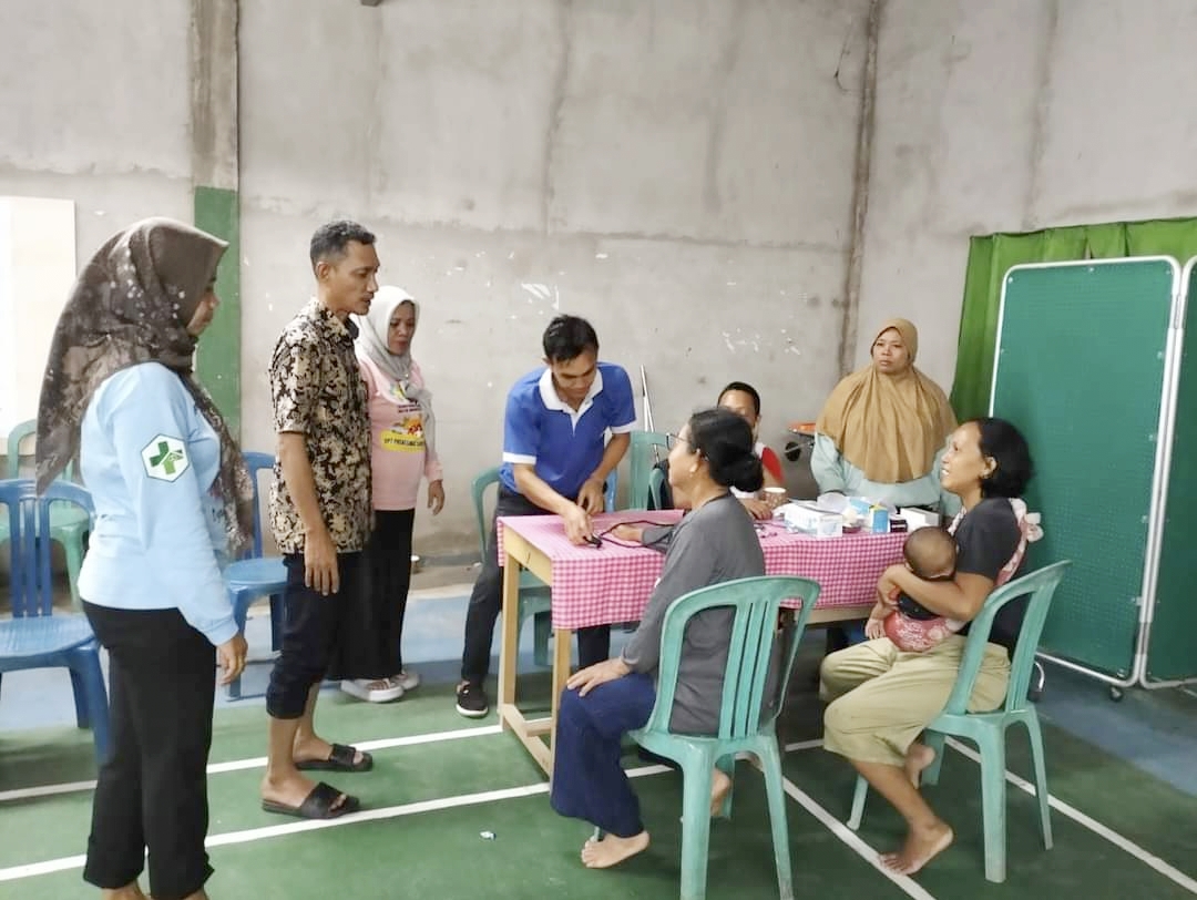 Korban Banjir di Ogan Ilir Mulai Terserang Gatal-Gatal, Tim Medis dari Puskesmas Seritanjung Standby 24 Jam