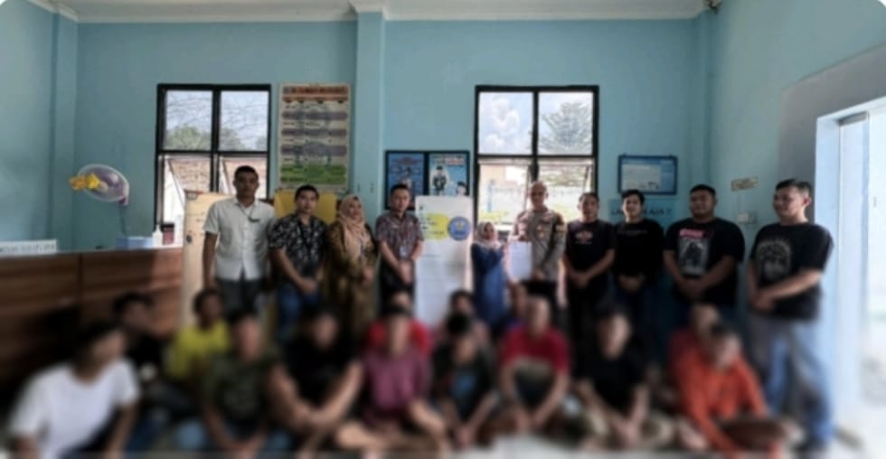 Belasan Pemuda di Musi Rawas Diciduk Pesta Sabu-Sabu di Rumah Kontrakan