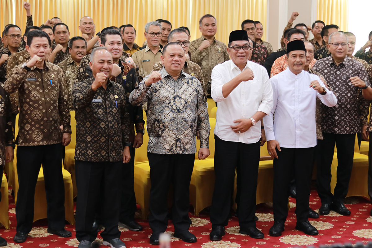 Muba Menuju Era Baru, Bupati dan Wakil Bupati Terpilih Gelar Rapat Staf Perdana