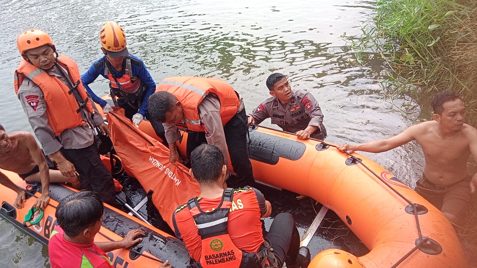  Pelajar SMK yang Tenggelam di Bendungan Watervang Lubuklinggau Ditemukan Tim SAR, Begini Kondisinya
