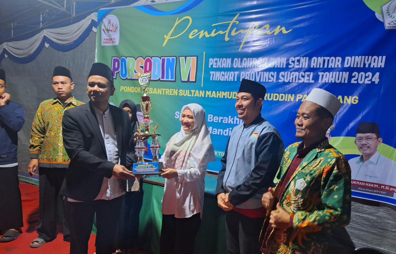 Palembang Juara Umum 1 Porsadin Sumsel 2024, Pj Wako Beri Apresiasi