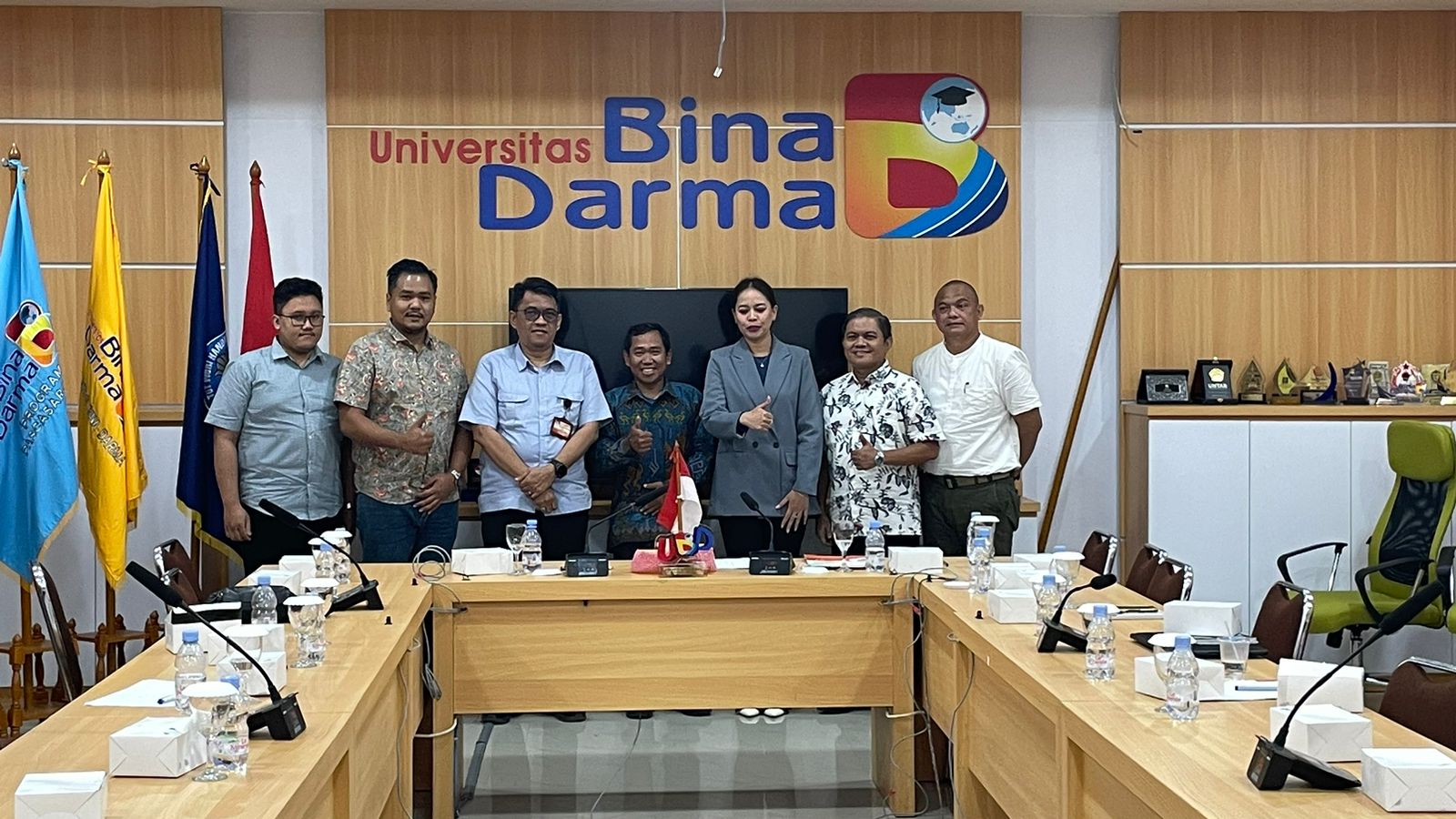 Panitia 7th ICIBA- 3rd SOSEIC Universitas Bina Darma Palembang Adakan rapat Perdana, Ini yang Dibahas