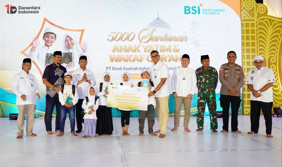 BSI Berbagi: 5.000 Anak Yatim Terima Santunan Serentak di Seluruh Indonesia