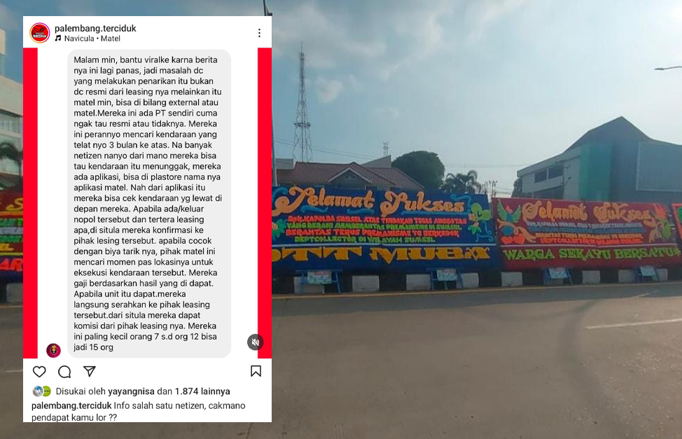 Buntut Aksi Premanisme DC, Puluhan Karangan Bunga Berjejer di Mapolda Sumsel Hingga Modus Diungkap Netizen
