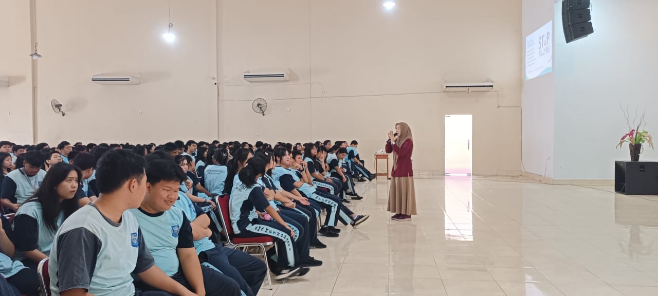 Tanamkan Toleransi dan Lawan Bullying, Kemenkum Sumsel Edukasi 500 Pelajar SMA Methodist Palembang