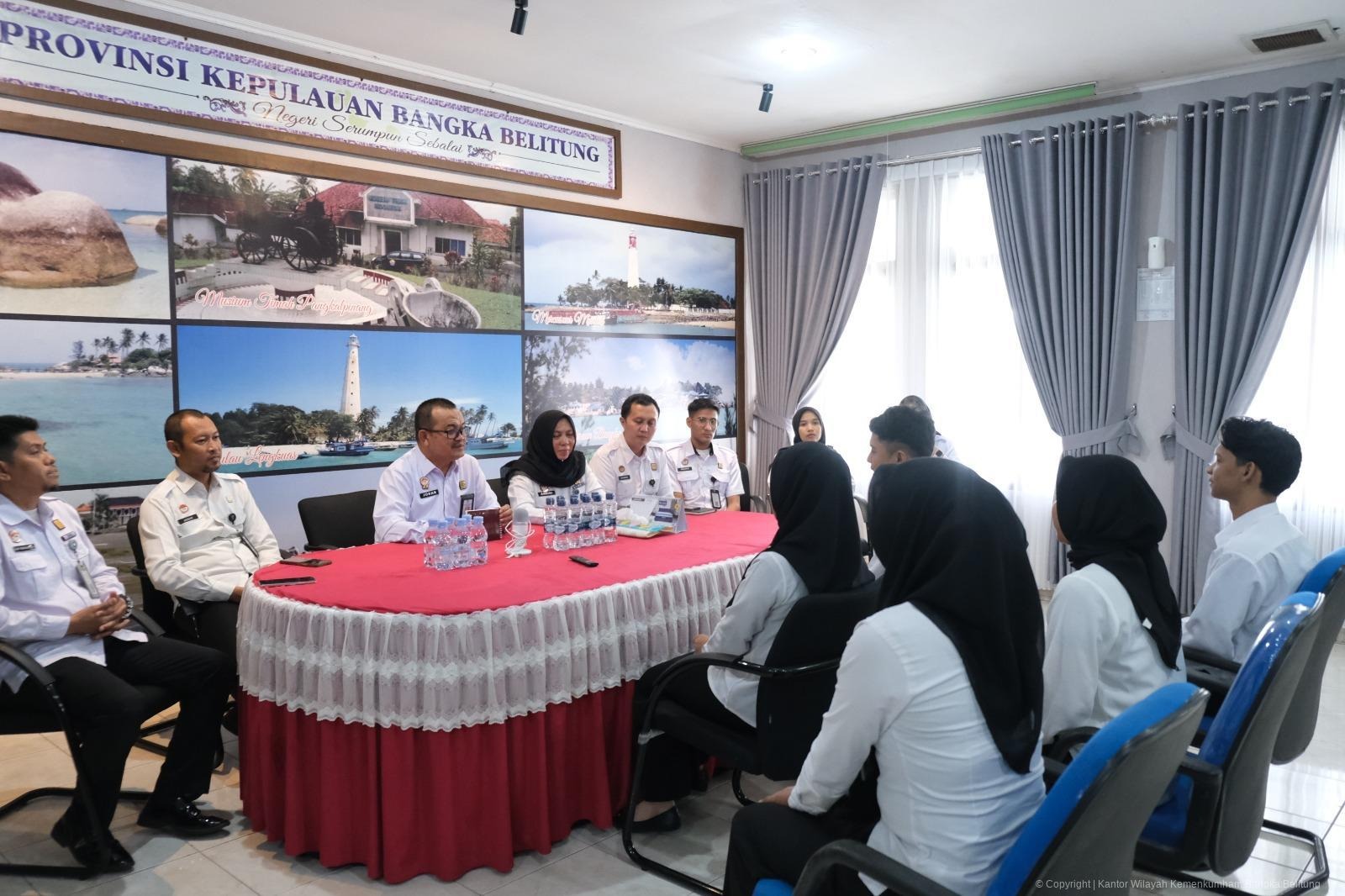 Kanwil Kemenkum Babel Berikan Pembekalan Awal kepada Peserta MagangHub Kemnaker Batch III