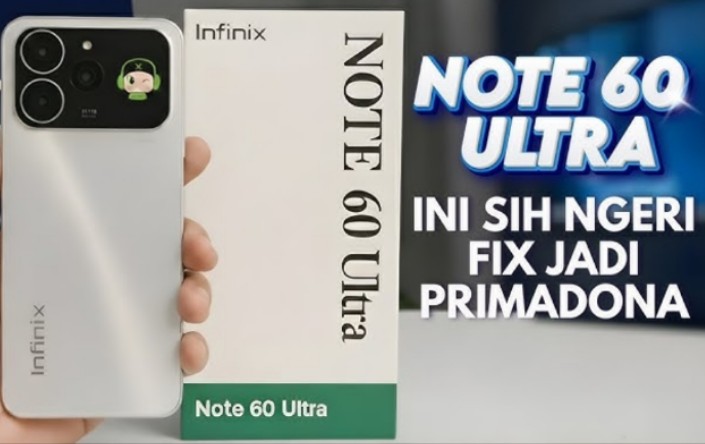 Infinix Note 60 Ultra Siap Jadi Primadona 2026, HP Flagship Harga Midrange Jadi Daya Tarik Utama