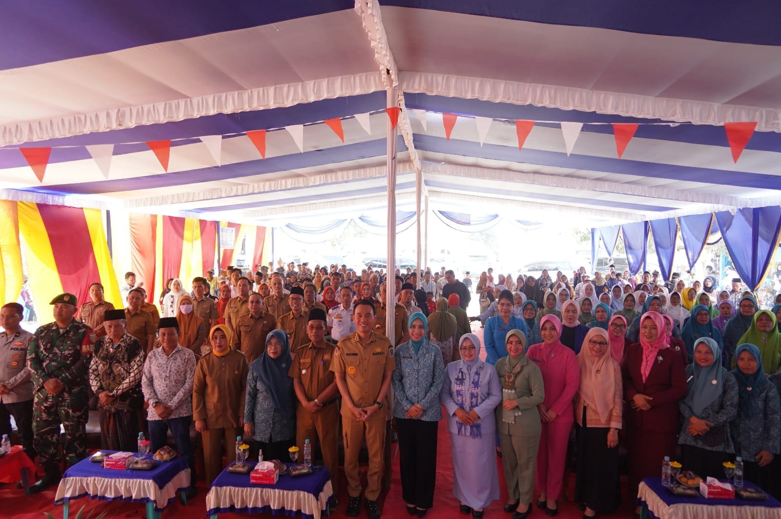 Semarak Kemerdekaan, Warga Sungai Belida Dapat Bantuan dan Layanan Kesehatan