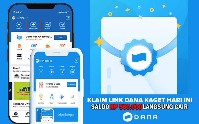 Satu Kali Klik Link Ini Langsung Dapat Cuan! Saldo DANA Kaget Rp500 Ribu Cair Tanpa Syarat, SIKAT GAES!!