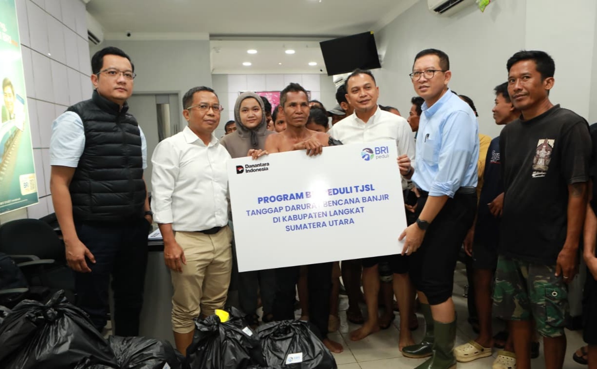 BRI Salurkan Bantuan Percepat Pemulihan Warga Terdampak Bencana di Sumut-Sumbar
