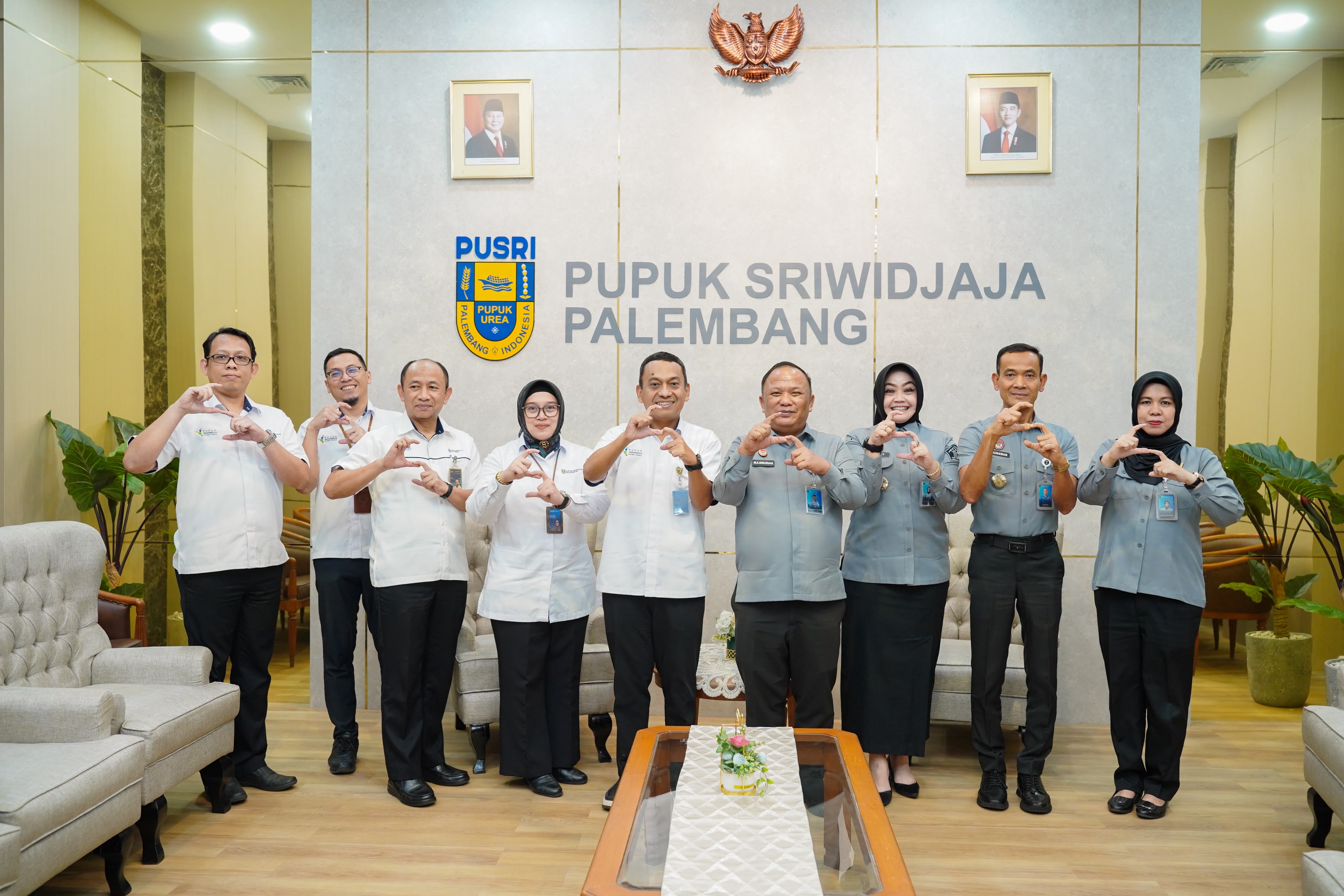 Kemenkum Sumsel dan PT Pusri Perkuat Sinergi Perluas Sinergi Hukum