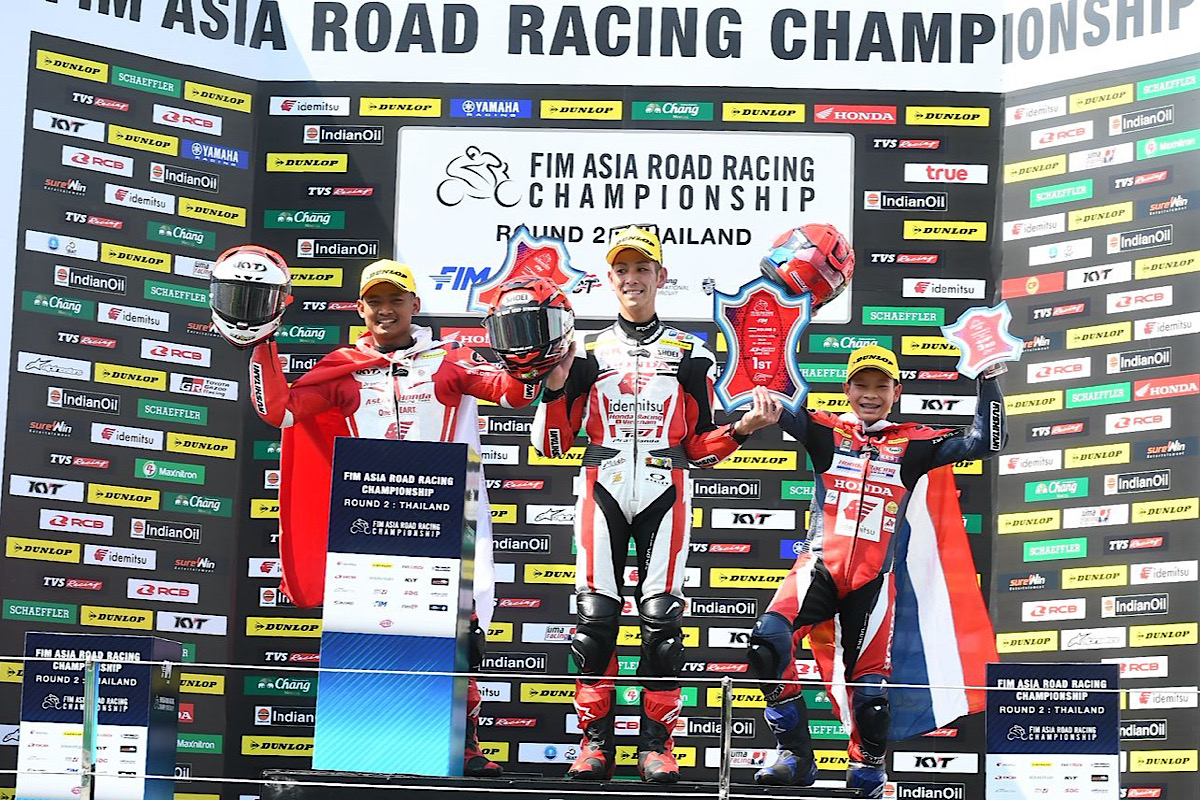 Terus Melesat, CBR Series Kembali Harumkan Indonesia di ARRC Buriram