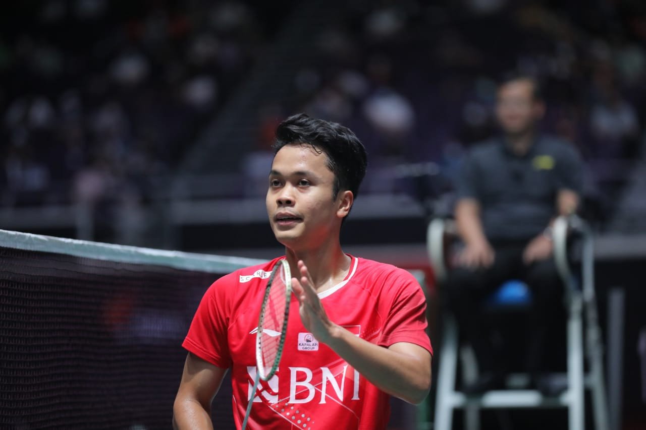 Ginting Tantang Kodai Naraoka di Final Singapore Open 2022