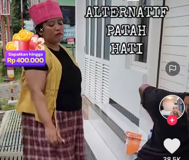 Inspirasi Konten Kreator, Video Parodi Pengobatan Ibu Ida Dayak Banjir Like di Tiktok